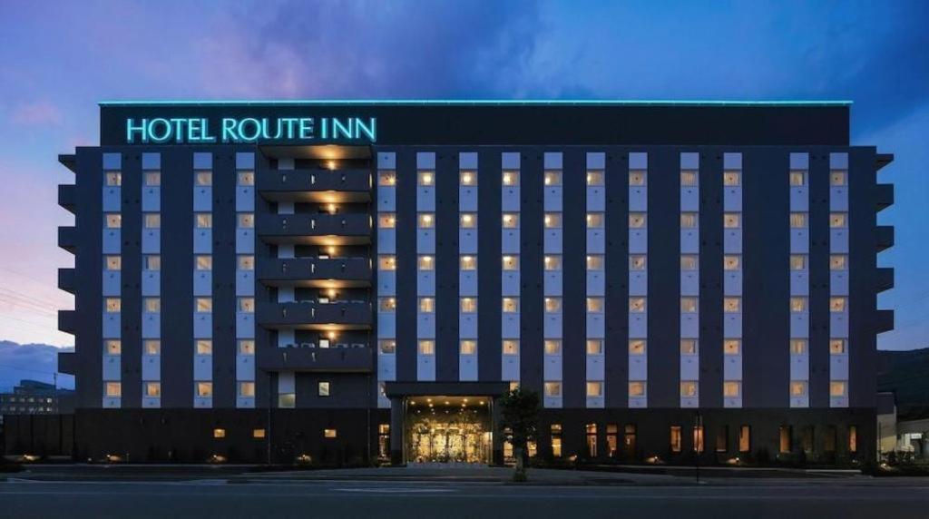 Hotel Route-Inn Shinano Omachi Ekimae Eksteriør bilde