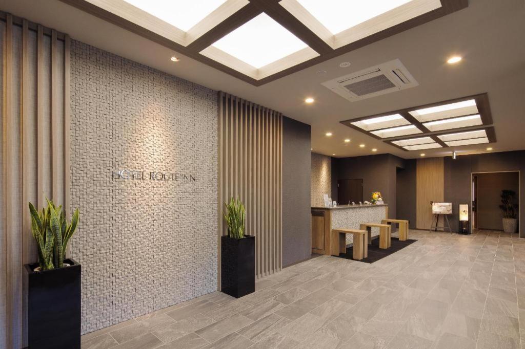 Hotel Route-Inn Shinano Omachi Ekimae Eksteriør bilde